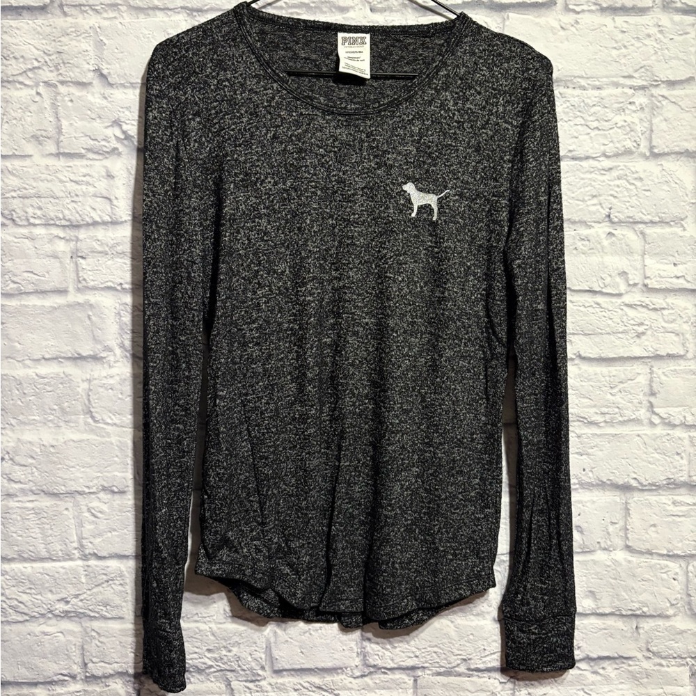 Victoria's Secret PINK Charcoal Sleepwear Top Small